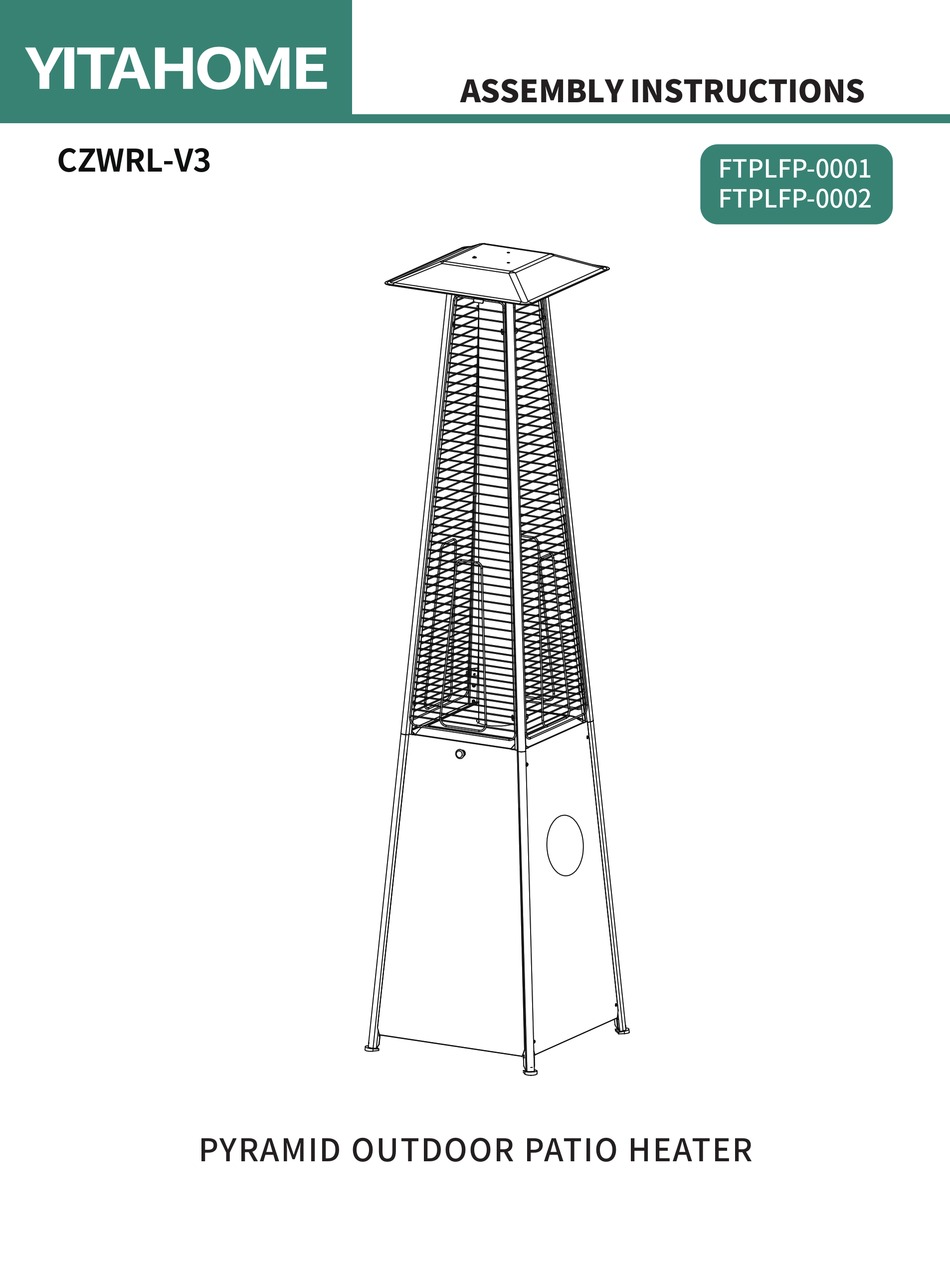 YITAHOME CZWRL-V3 ASSEMBLY INSTRUCTIONS MANUAL Pdf Download | ManualsLib