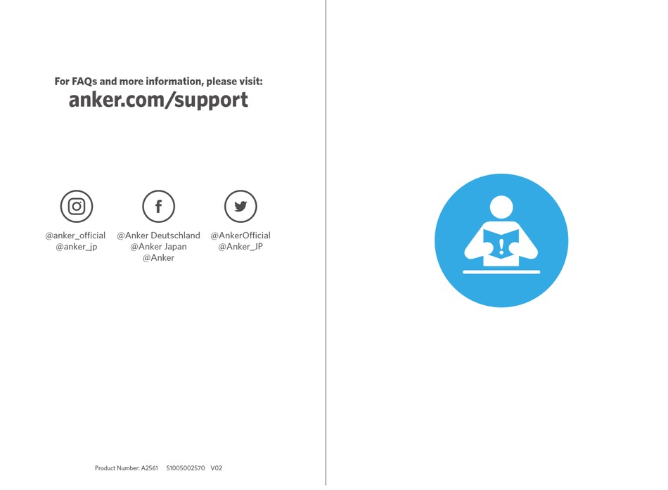 ANKER A2561 MANUAL Pdf Download ManualsLib