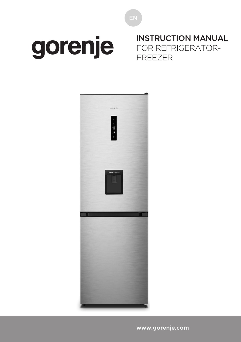 GORENJE NRK619EAXL4WD INSTRUCTION MANUAL Pdf Download ManualsLib