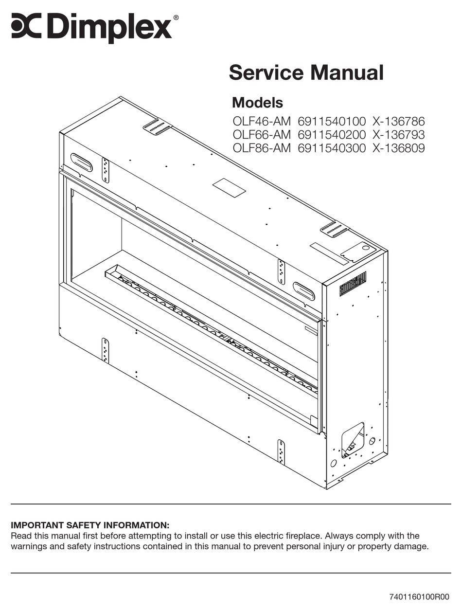 Dimplex 6911540100 Service Manual Pdf Download Manualslib 0292