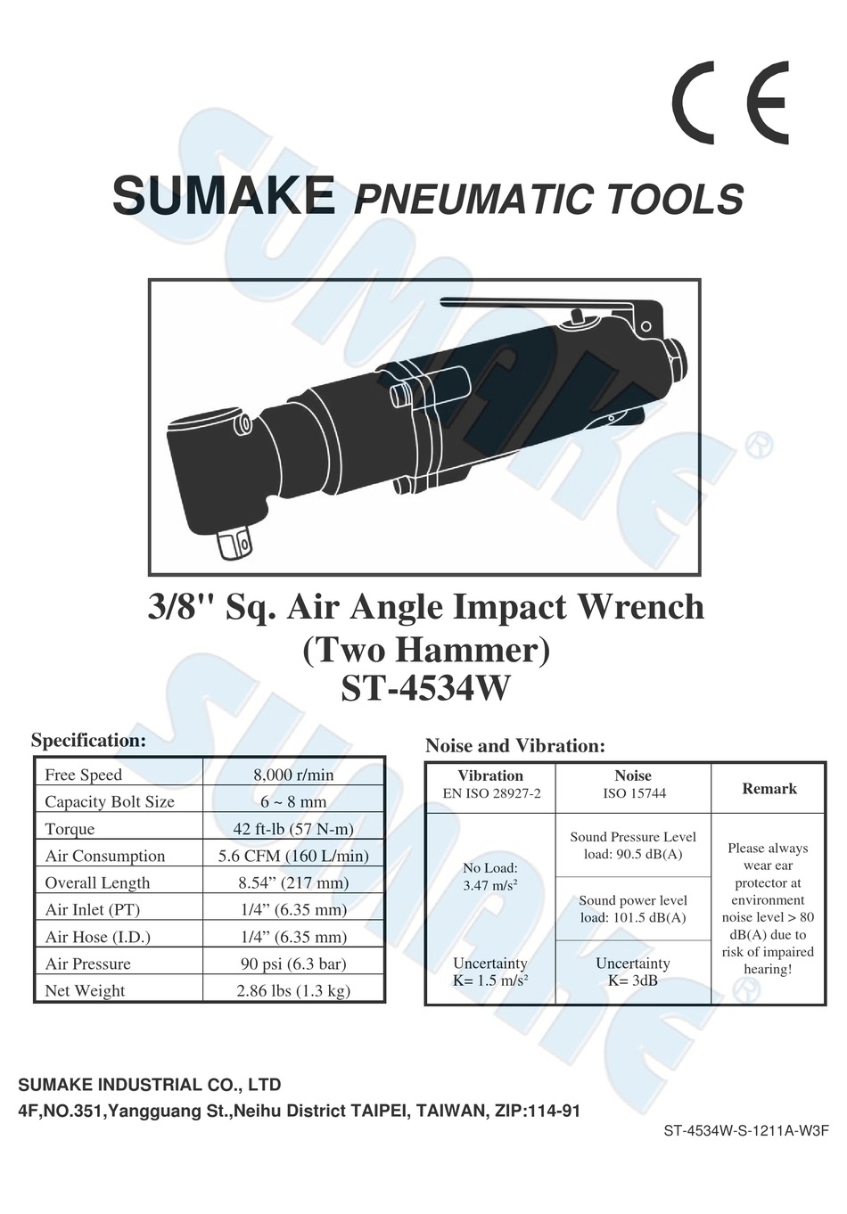 SUMAKE ST-4534W MANUAL Pdf Download | ManualsLib