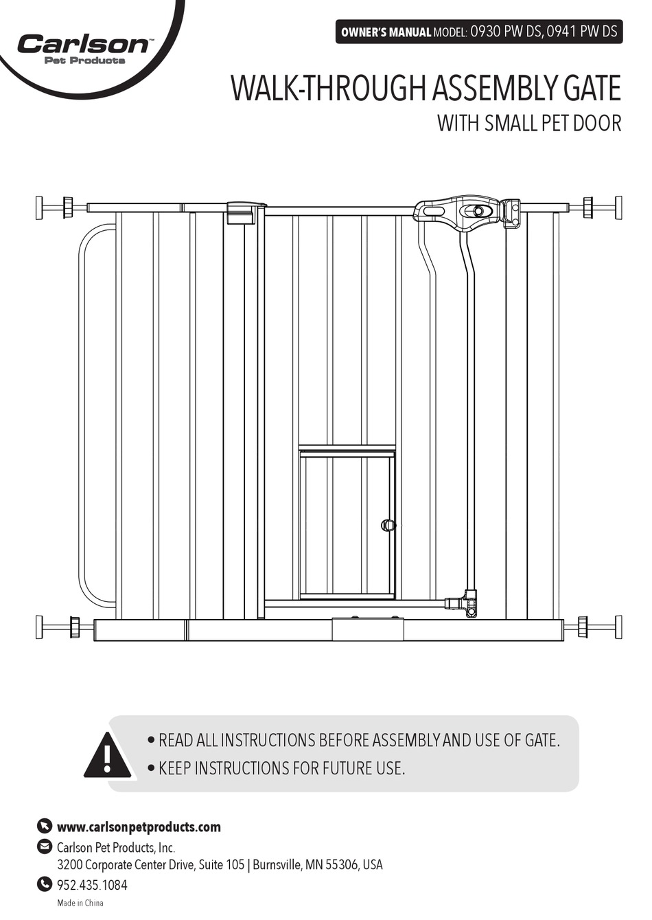 CARLSON 0930 PW DS OWNER'S MANUAL Pdf Download ManualsLib
