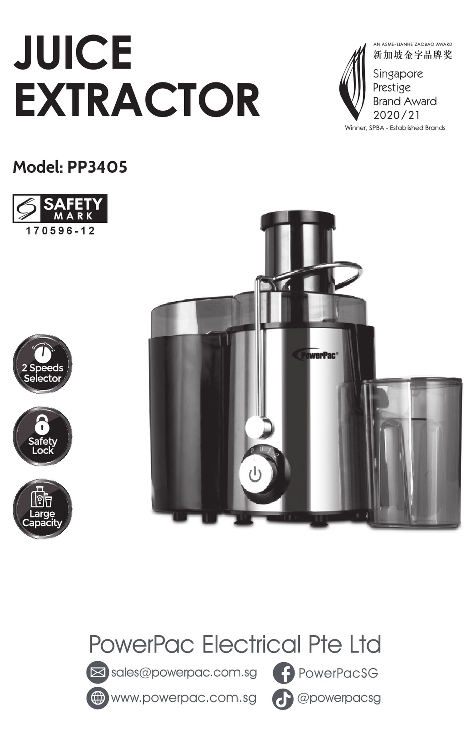 POWERPAC PP3405 INSTRUCTIONS MANUAL Pdf Download ManualsLib