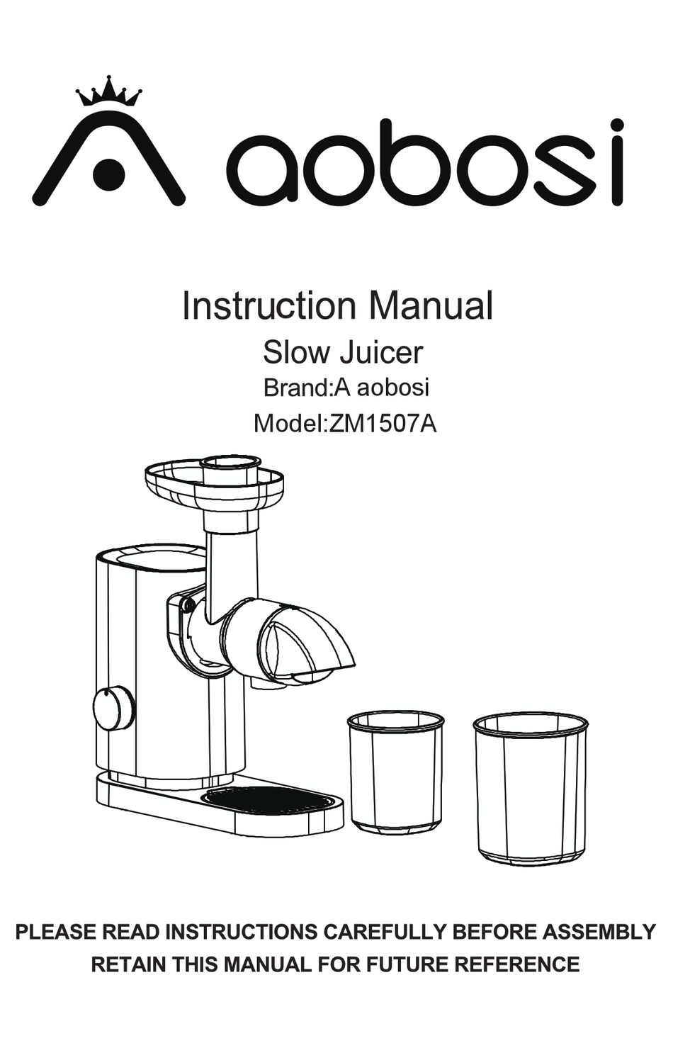 AOBOSI ZM1507A INSTRUCTION MANUAL Pdf Download ManualsLib
