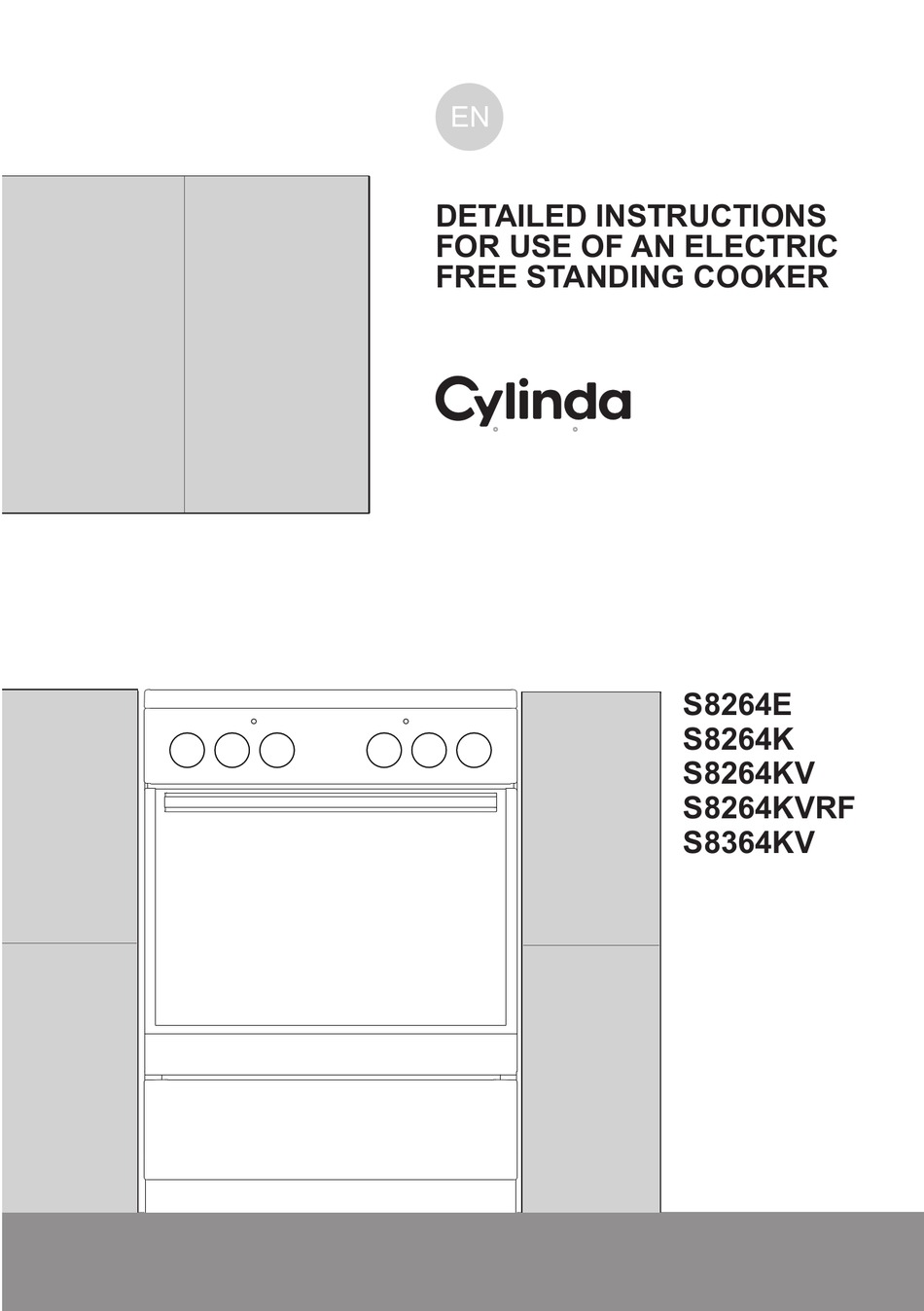 CYLINDA S8264E DETAILED INSTRUCTIONS FOR USE Pdf Download | ManualsLib