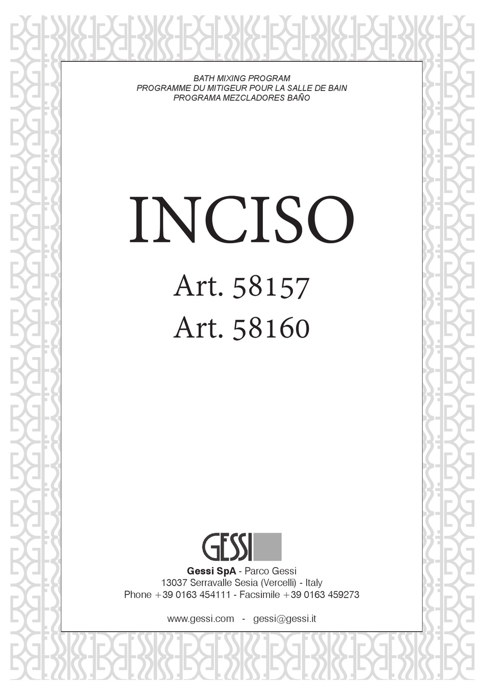 GESSI INCISO 58157 MANUAL Pdf Download ManualsLib gessi-inciso-58157-manual-pdf-download-manualslib