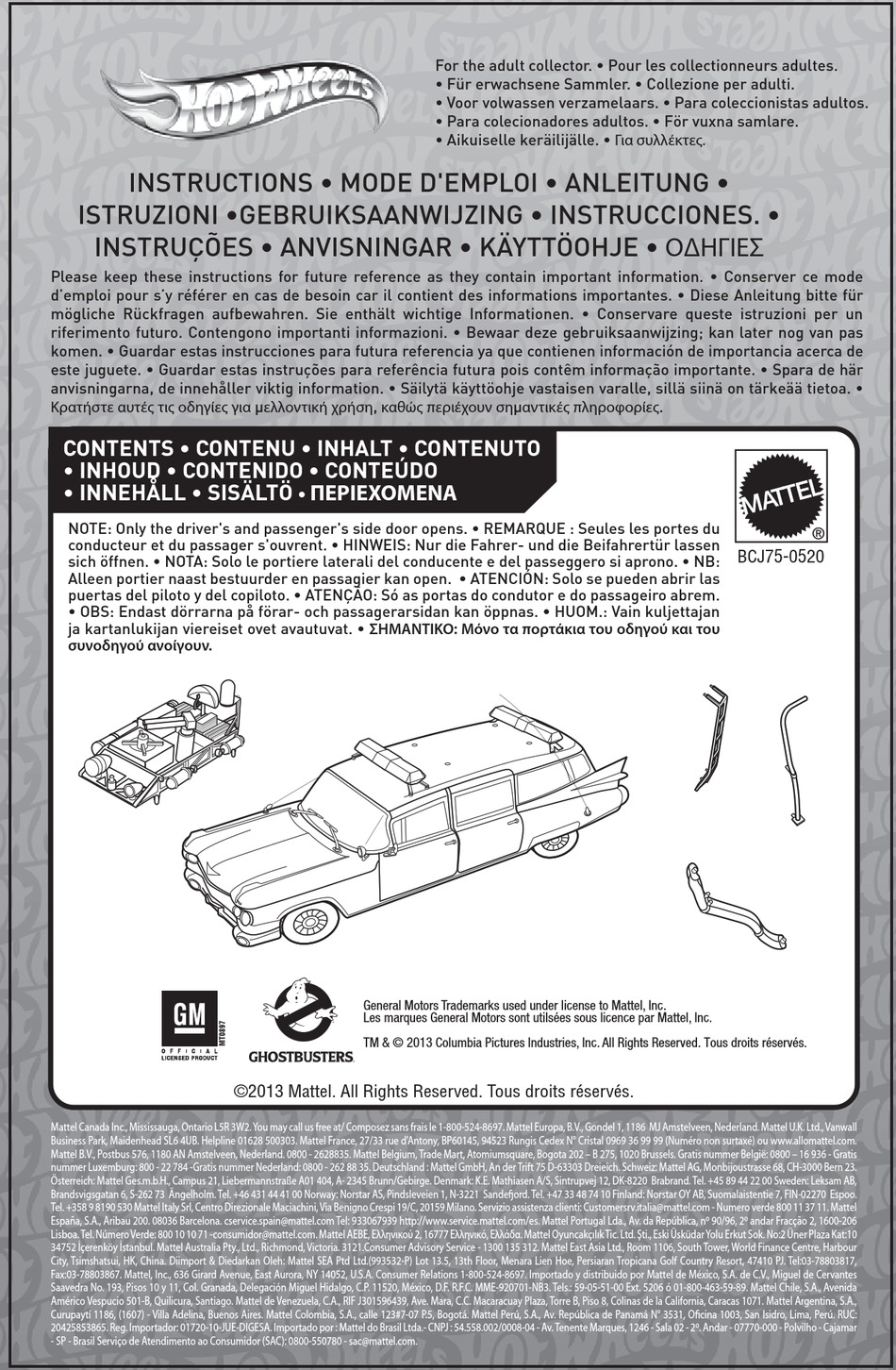 MATTEL BCJ75 INSTRUCTIONS Pdf Download | ManualsLib
