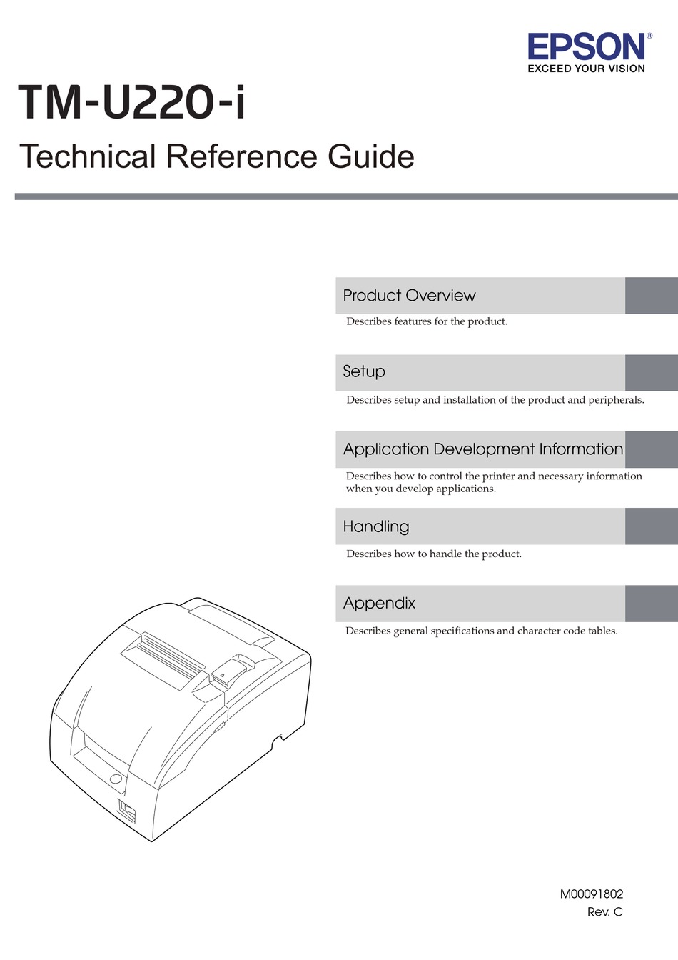 Epson Tm U220 I Technical Reference Manual Pdf Download Manualslib 2672