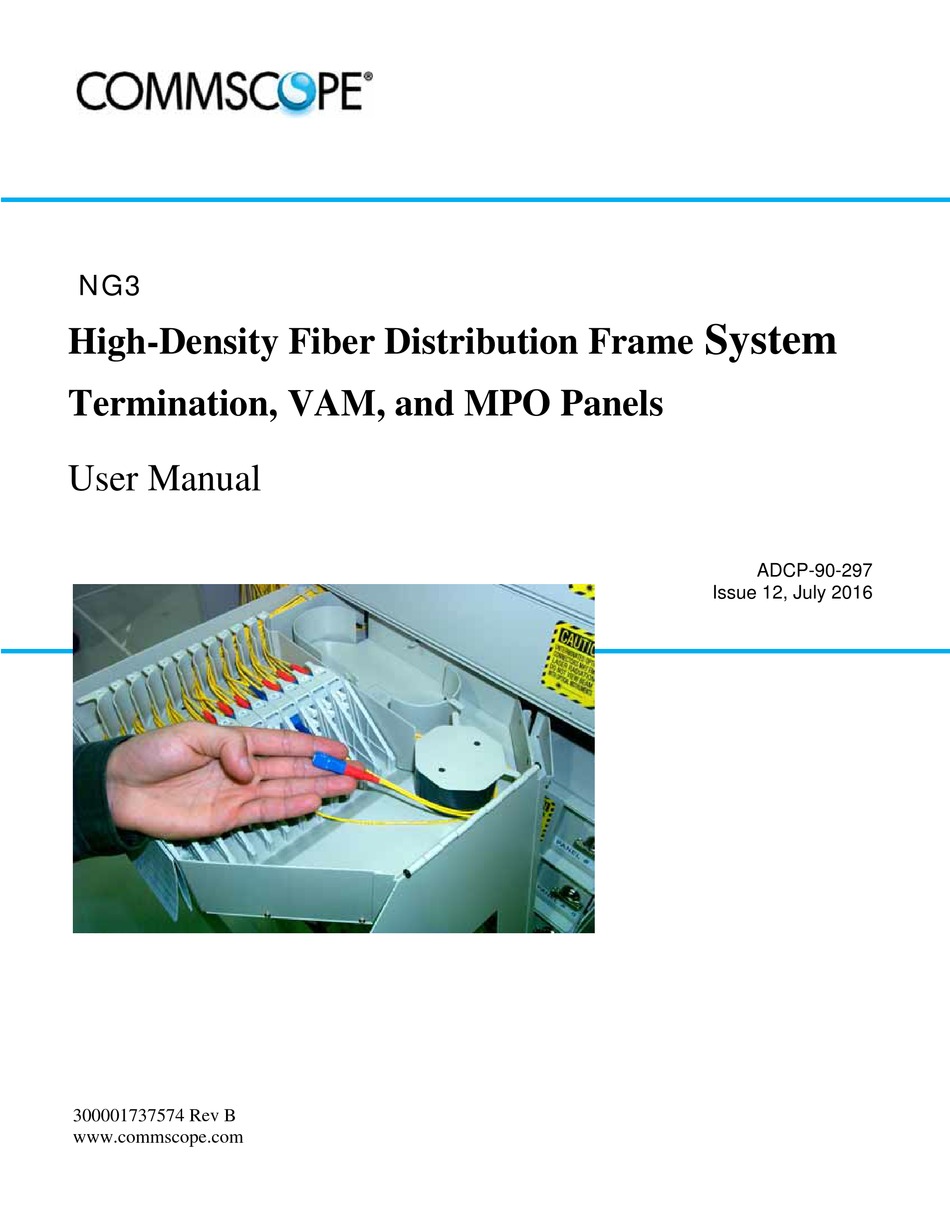 COMMSCOPE NG3 USER MANUAL Pdf Download | ManualsLib