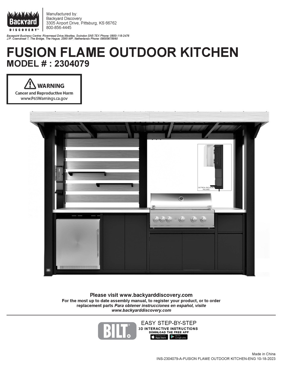 BACKYARD DISCOVERY 2304079 MANUAL Pdf Download ManualsLib