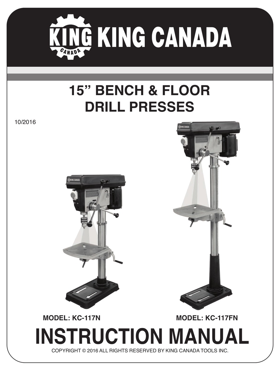 KING CANADA KC117N INSTRUCTION MANUAL Pdf Download ManualsLib