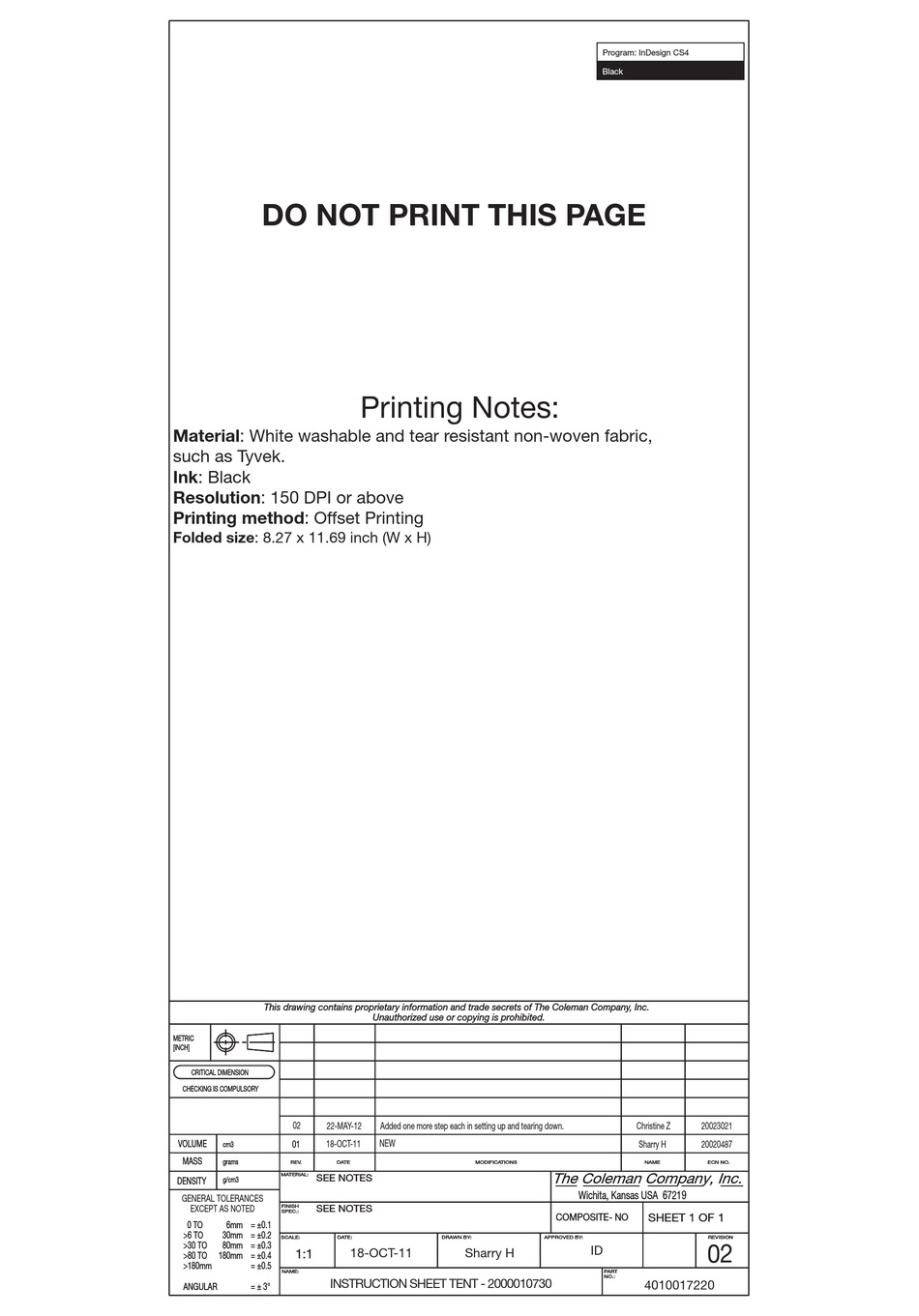 COLEMAN 2000010730 SETUP INSTRUCTIONS Pdf Download ManualsLib   Coleman 2000010730 