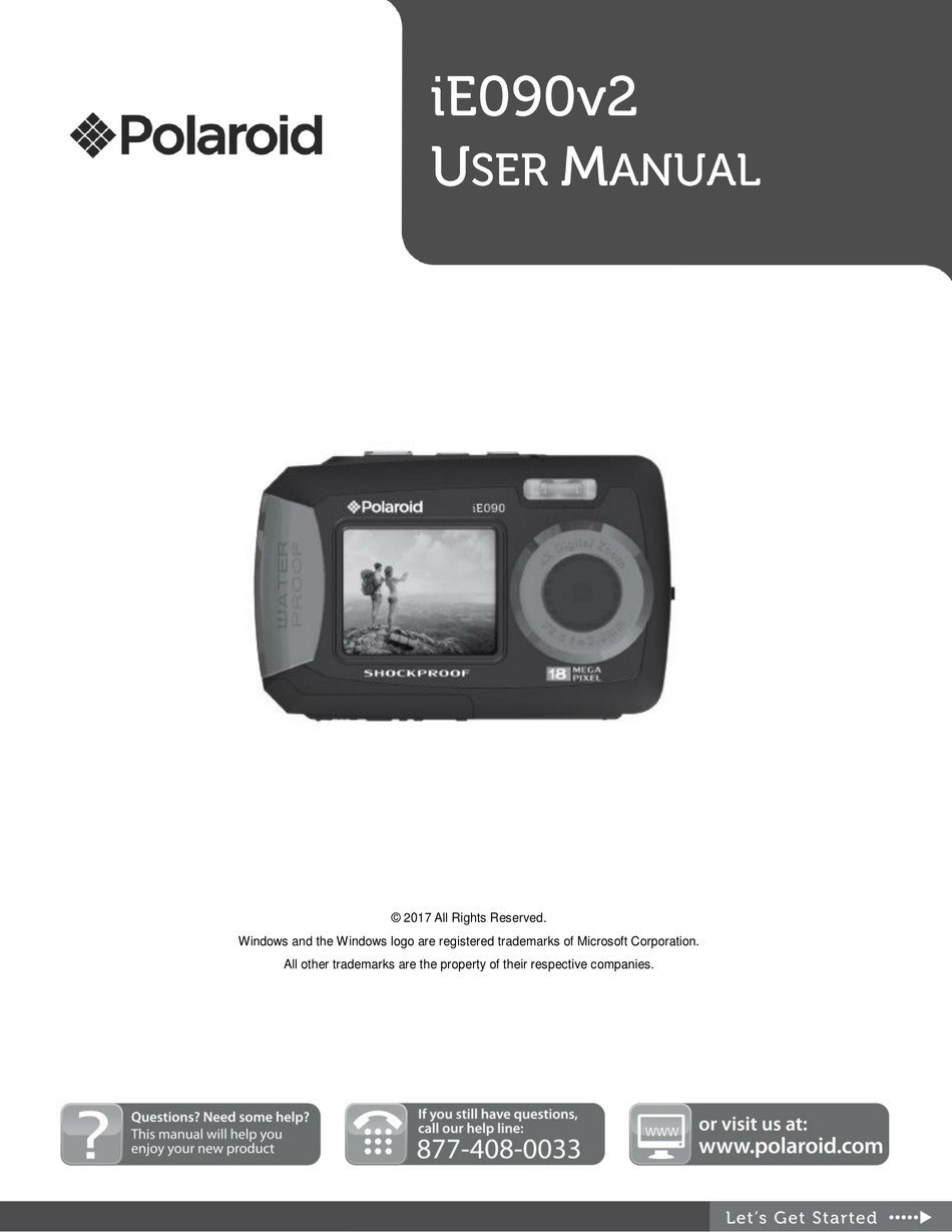 POLAROID IX5038 USER MANUAL Pdf Download ManualsLib
