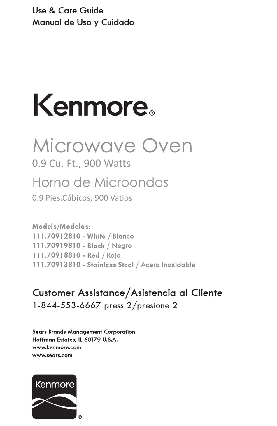 KENMORE 111.70912810 USE & CARE MANUAL Pdf Download ManualsLib