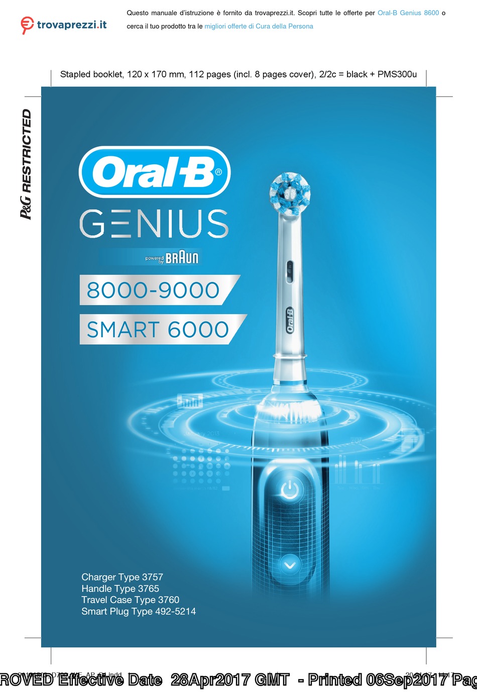 Braun discount genius 8600