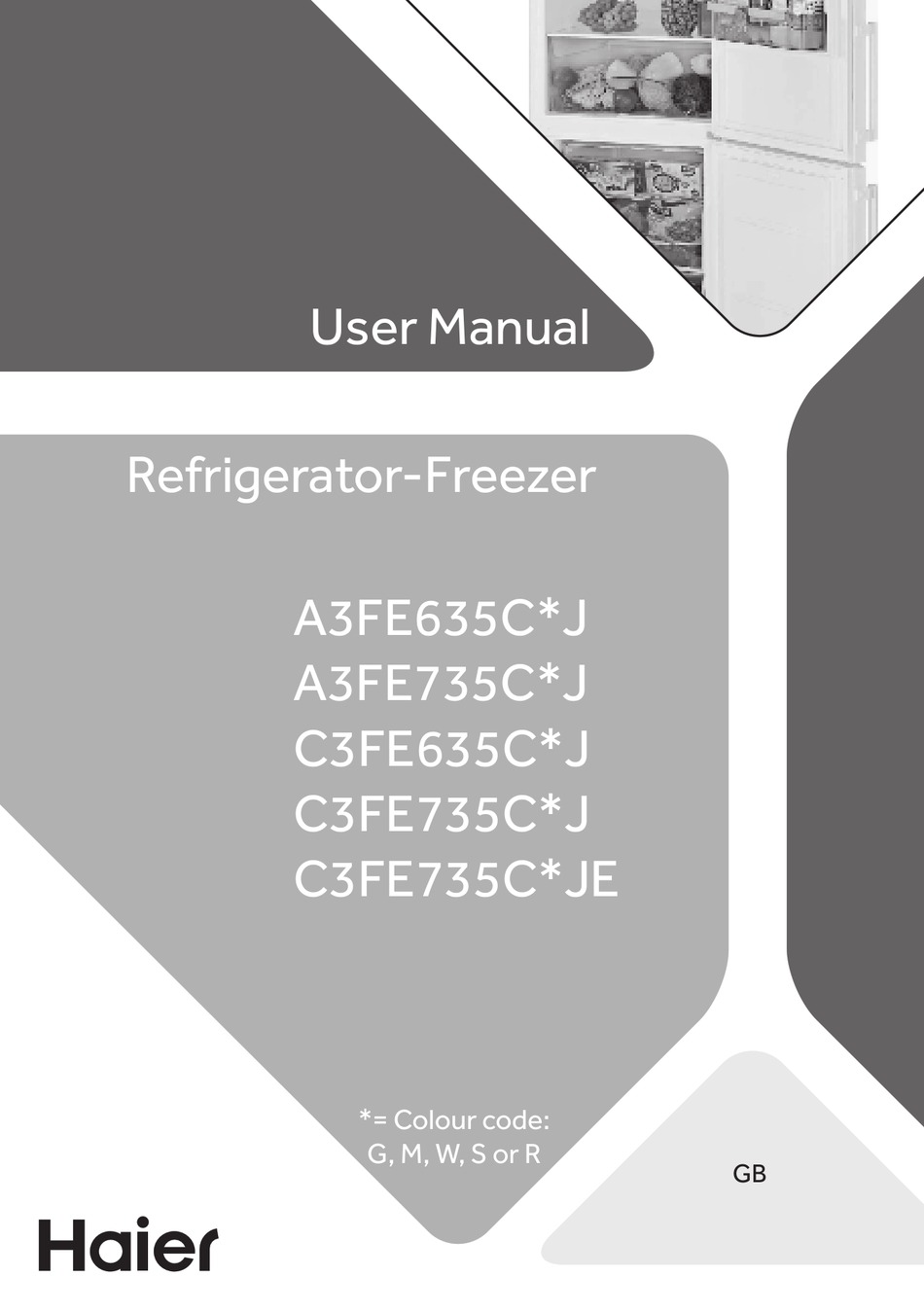 HAIER A3FE635C J SERIES USER MANUAL Pdf Download | ManualsLib