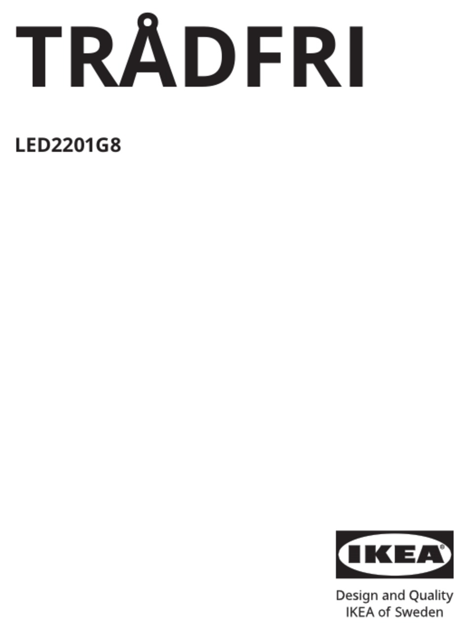 IKEA LED2201G8 ADVICE AND INSTRUCTIONS Pdf Download ManualsLib