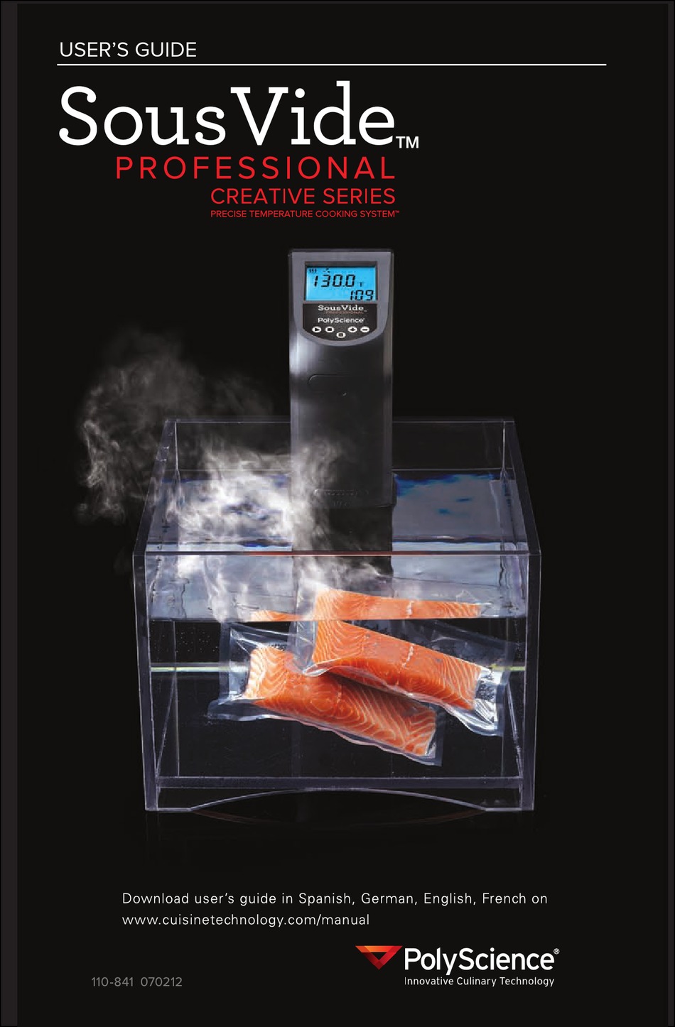 BREVILLE POLYSCIENCE SOUS VIDE CRC5AC1B USER MANUAL Pdf Download