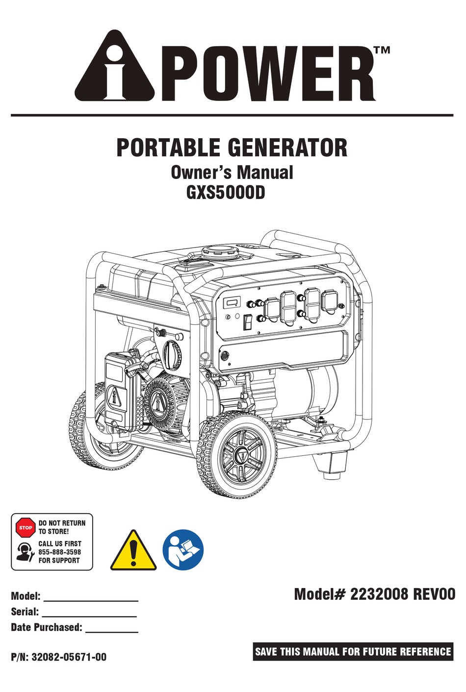 IPOWER GXS5000D OWNER'S MANUAL Pdf Download ManualsLib