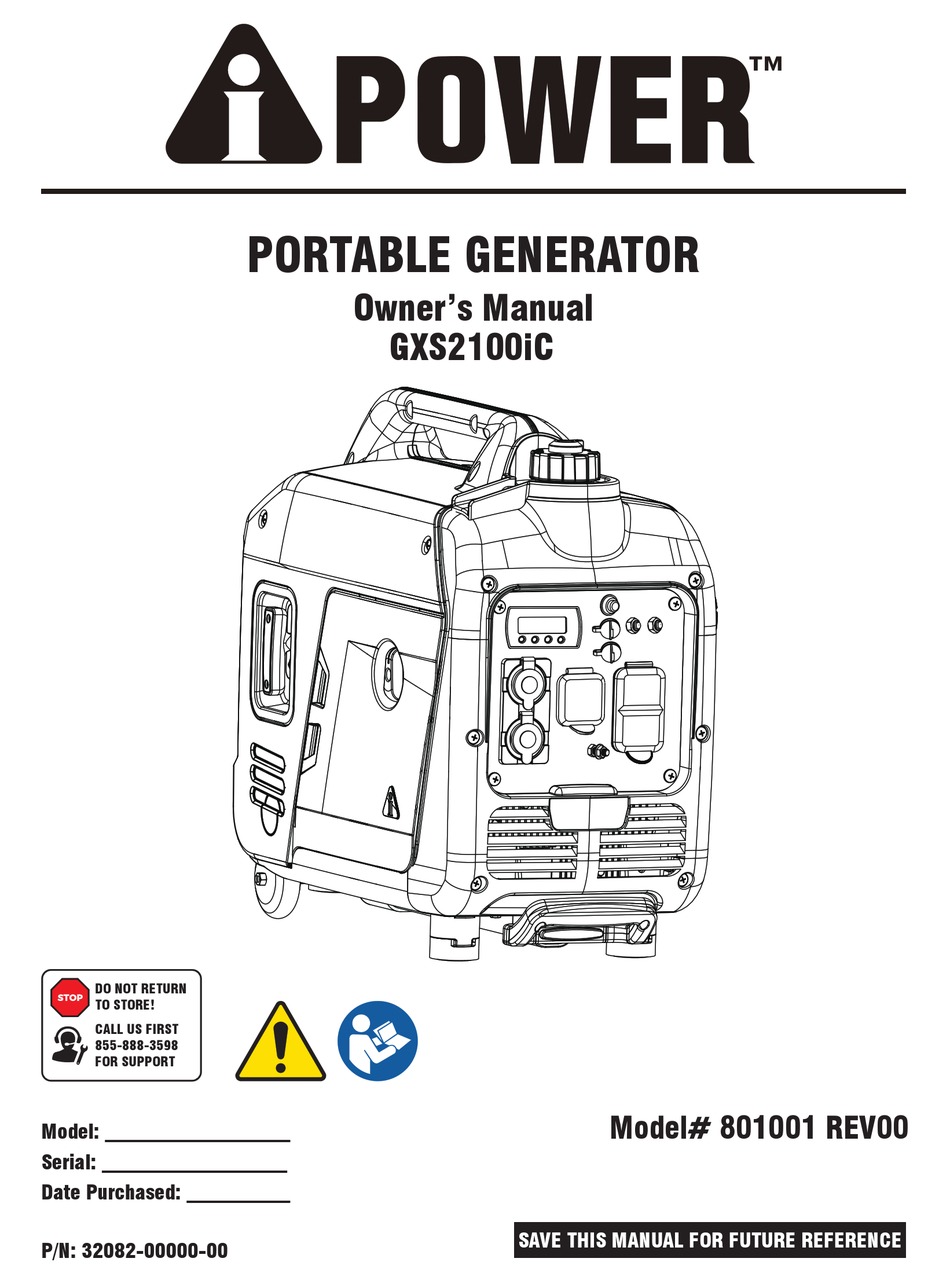 IPOWER GXS2100IC OWNER'S MANUAL Pdf Download ManualsLib