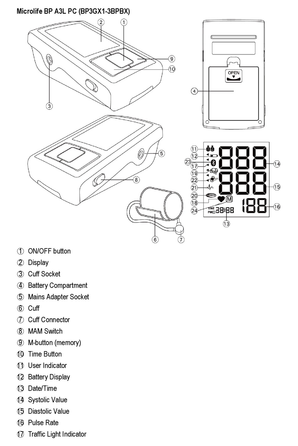 MICROLIFE BP A3L PC MANUAL Pdf Download ManualsLib