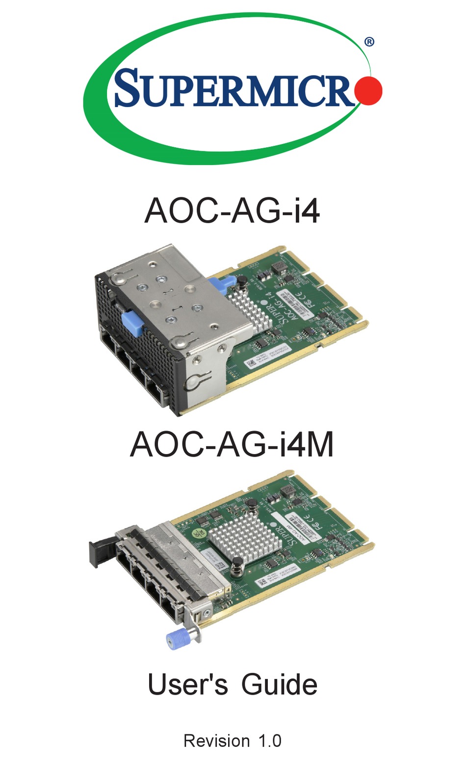 Supermicro Aoc Ag I M User Manual Pdf Download Manualslib