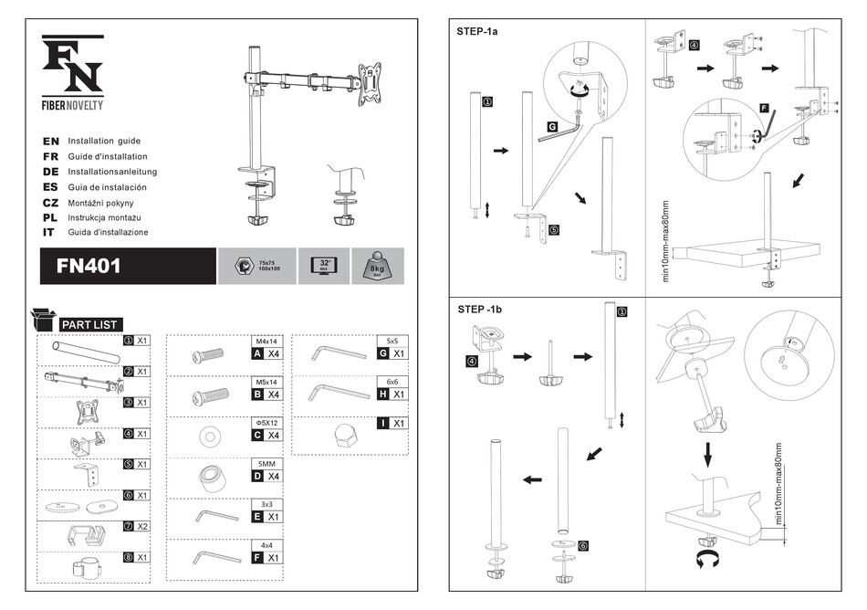 FIBER NOVELTY FN401 INSTALLATION MANUAL Pdf Download | ManualsLib