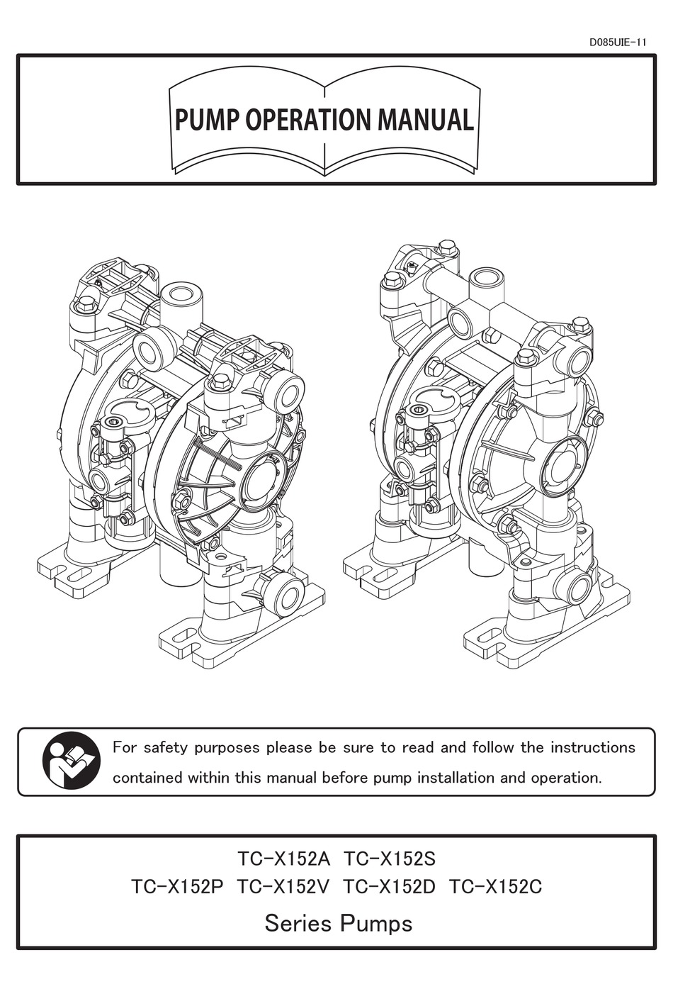 IWAKI TC-X152A OPERATION MANUAL Pdf Download | ManualsLib