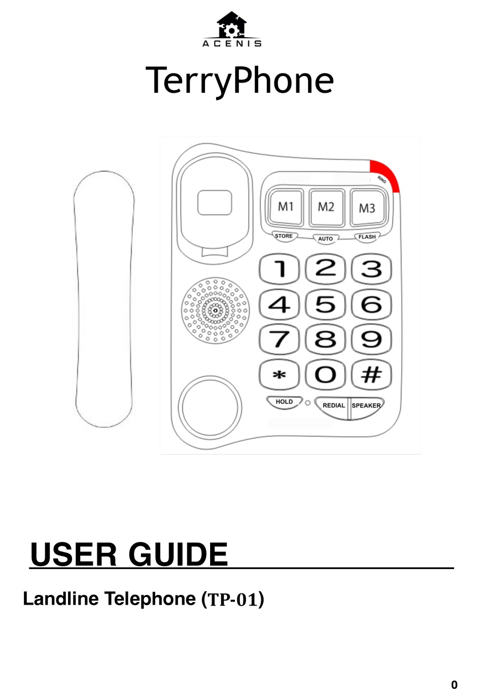 ACENIS TERRYPHONE TP-01 USER MANUAL Pdf Download | ManualsLib