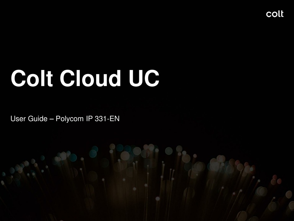 Polycom ip 331 en user manual pdf download manualslib
