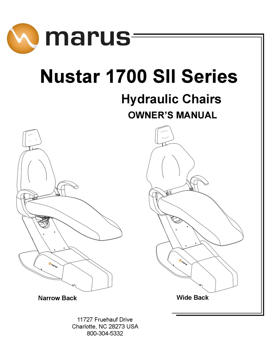 MARUS NUSTAR 1700 SII SERIES OWNER'S MANUAL Pdf Download ManualsLib