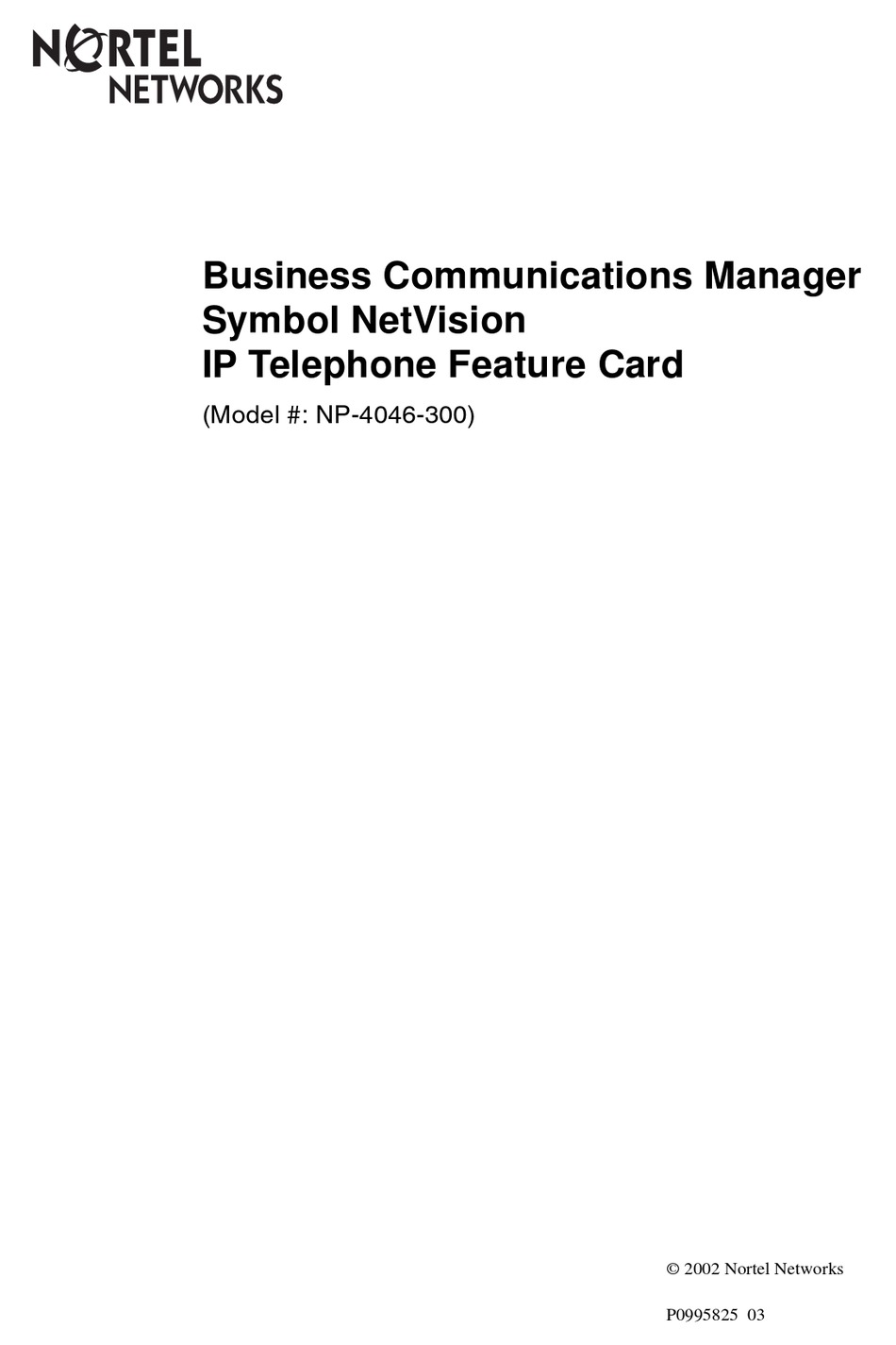 NORTEL NP 4046 300 QUICK START MANUAL Pdf Download ManualsLib nortel-np-4046-300-quick-start-manual-pdf-download-manualslib