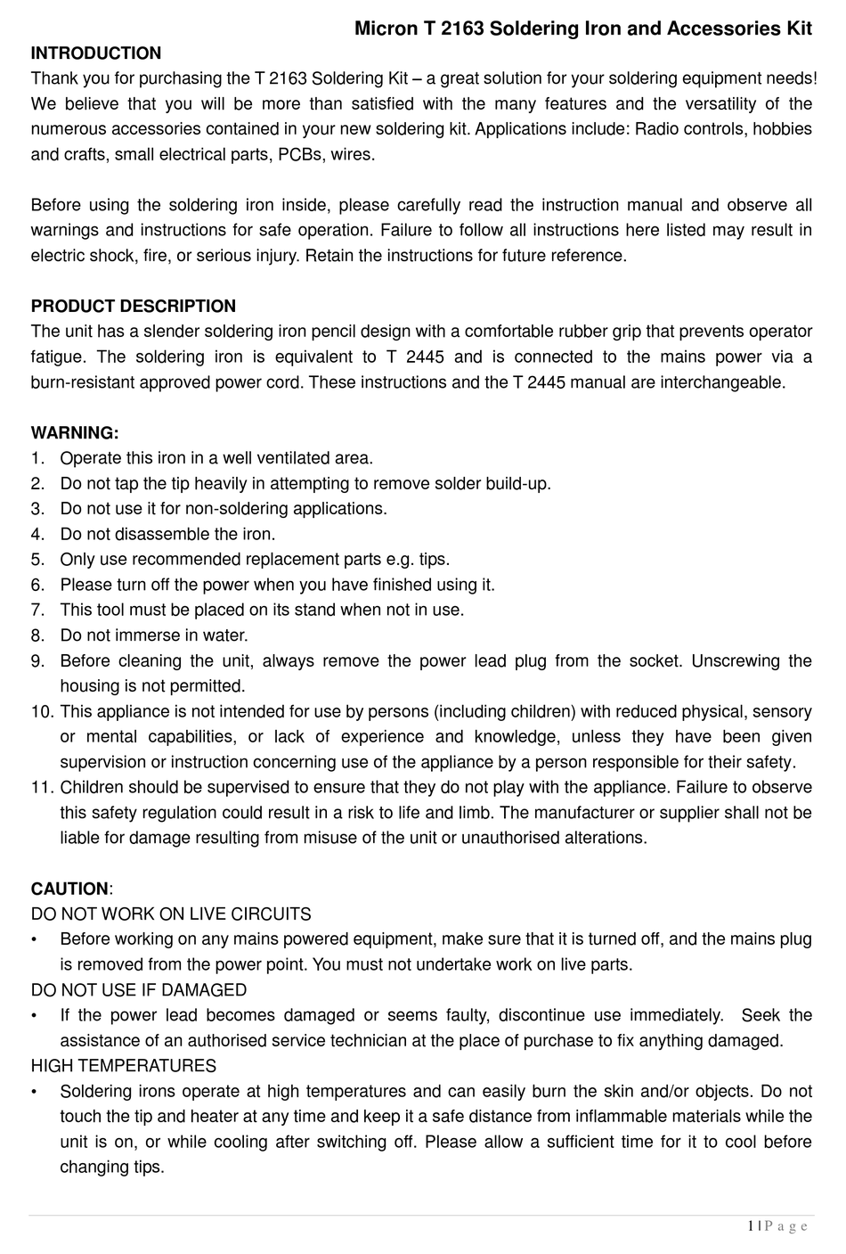 ALTRONICS MICRON T 2163 QUICK START MANUAL Pdf Download ManualsLib