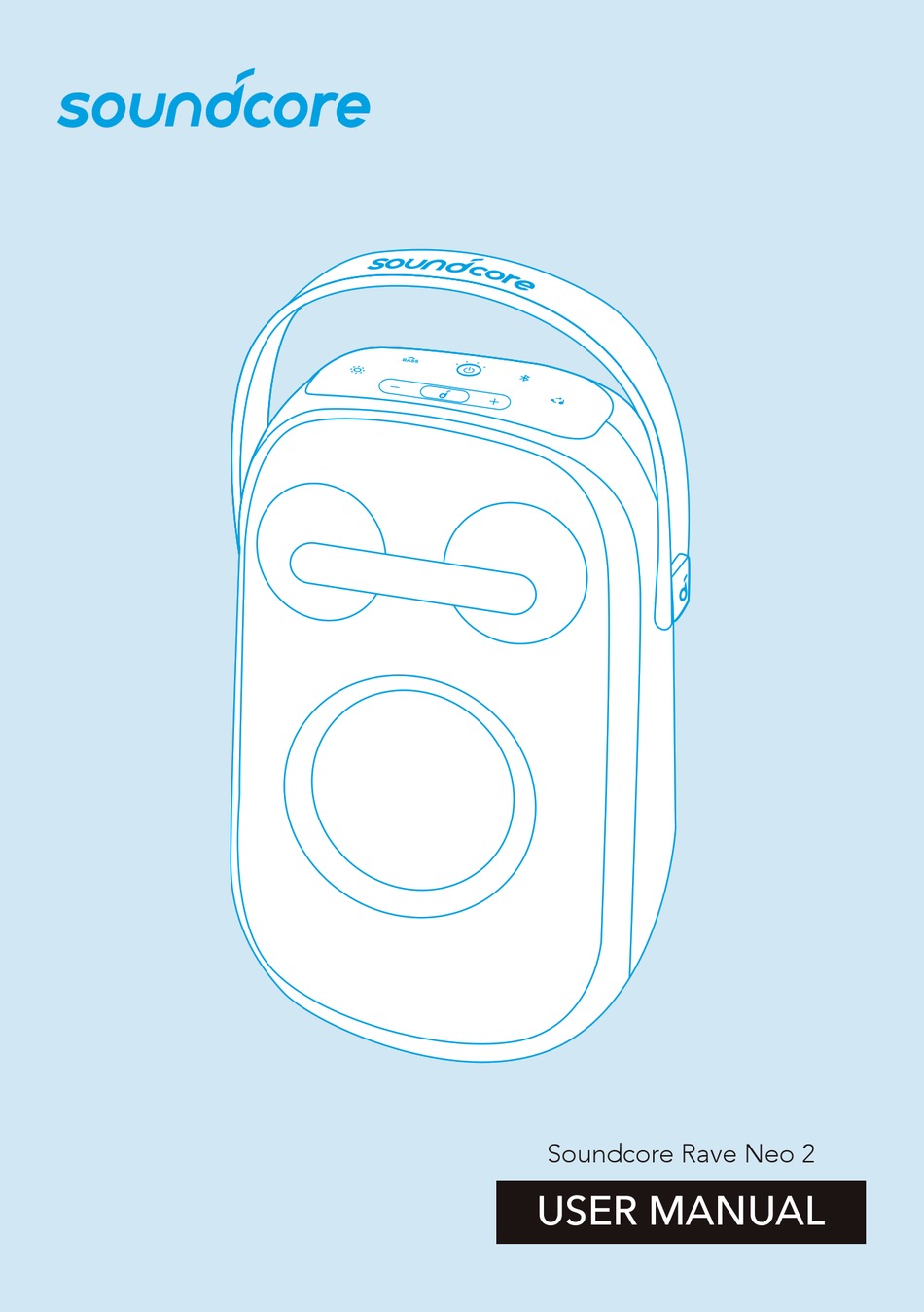 SOUNDCORE RAVE NEO 2 USER MANUAL Pdf Download ManualsLib