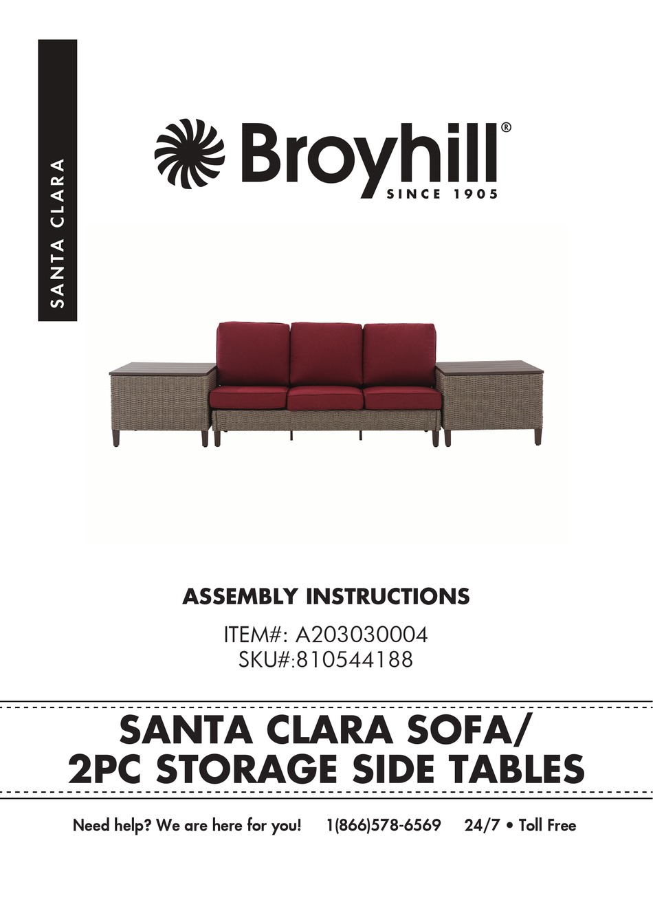 BROYHILL A203030004 ASSEMBLY INSTRUCTIONS MANUAL Pdf Download ManualsLib