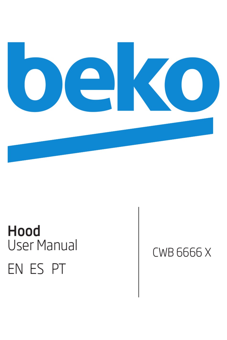 BEKO CWB 6666 X USER MANUAL Pdf Download ManualsLib