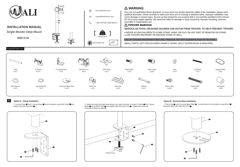 WALI M001SW INSTALLATION MANUAL Pdf Download ManualsLib