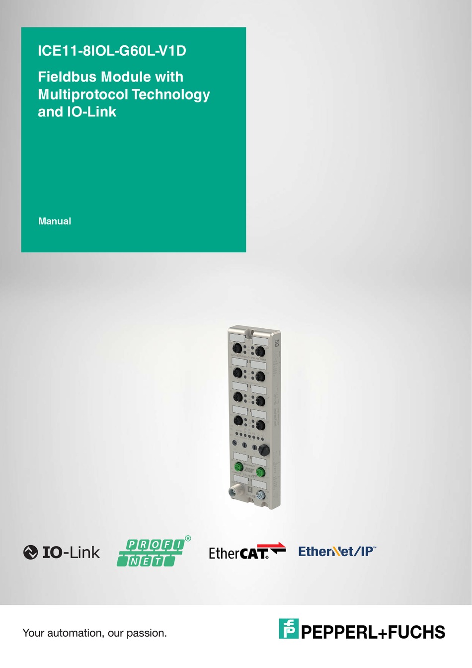 PEPPERL+FUCHS ICE118IOLG60LV1D MANUAL Pdf Download ManualsLib