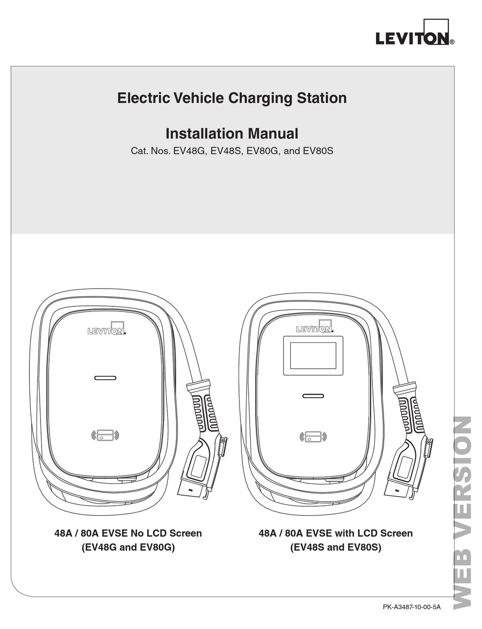 LEVITON EV48G INSTALLATION MANUAL Pdf Download ManualsLib