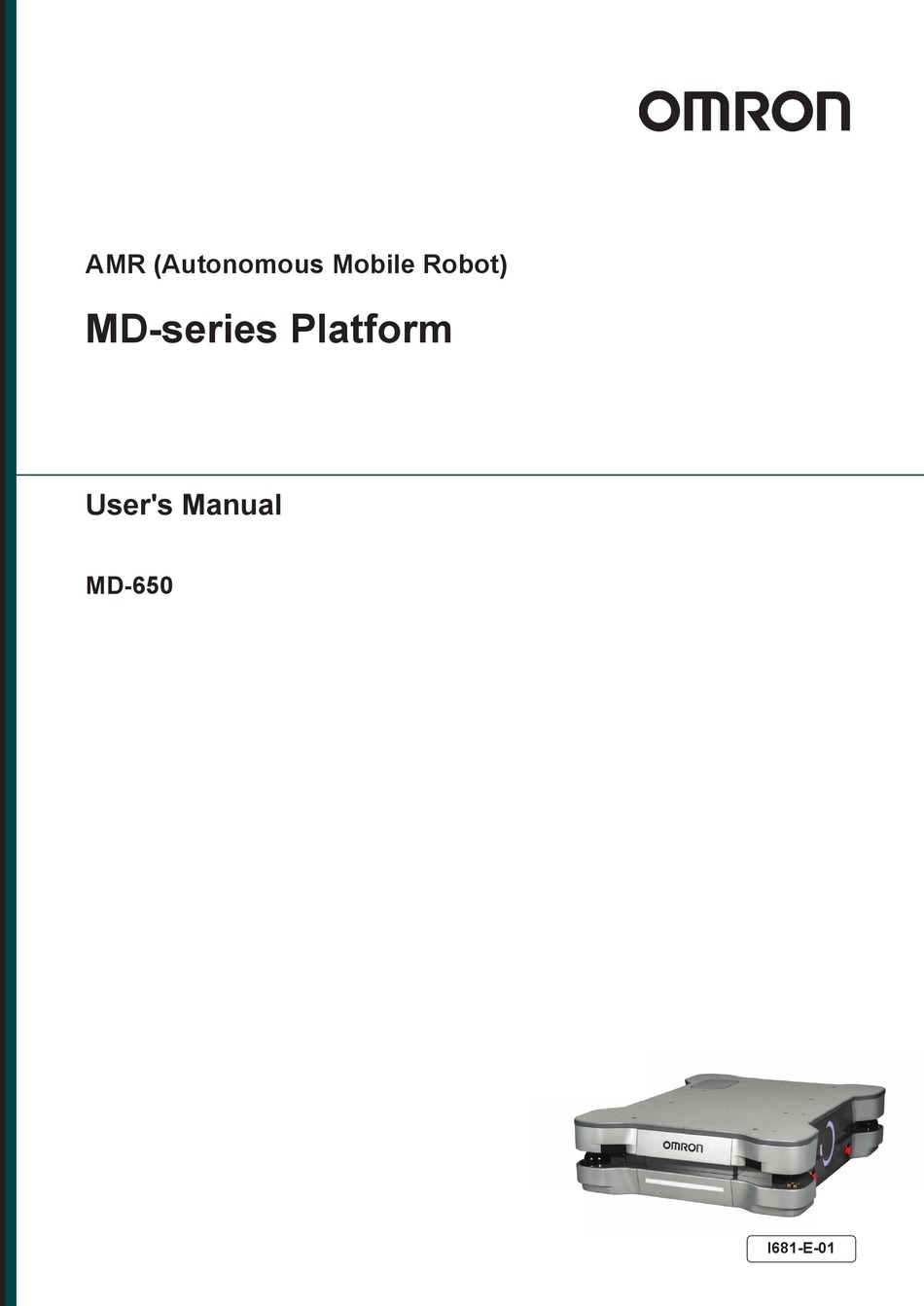 OMRON MD SERIES USER MANUAL Pdf Download ManualsLib