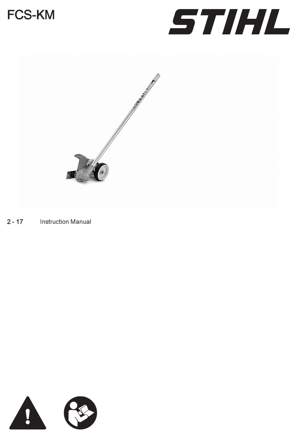 Stihl Fcs Km Instruction Manual Pdf Download Manualslib