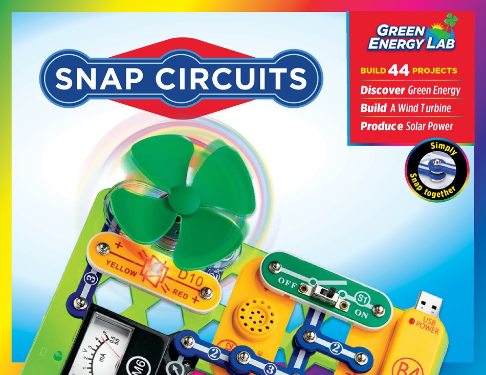 SNAP CIRCUITS GREEN ENERGY LAB MANUAL Pdf Download | ManualsLib