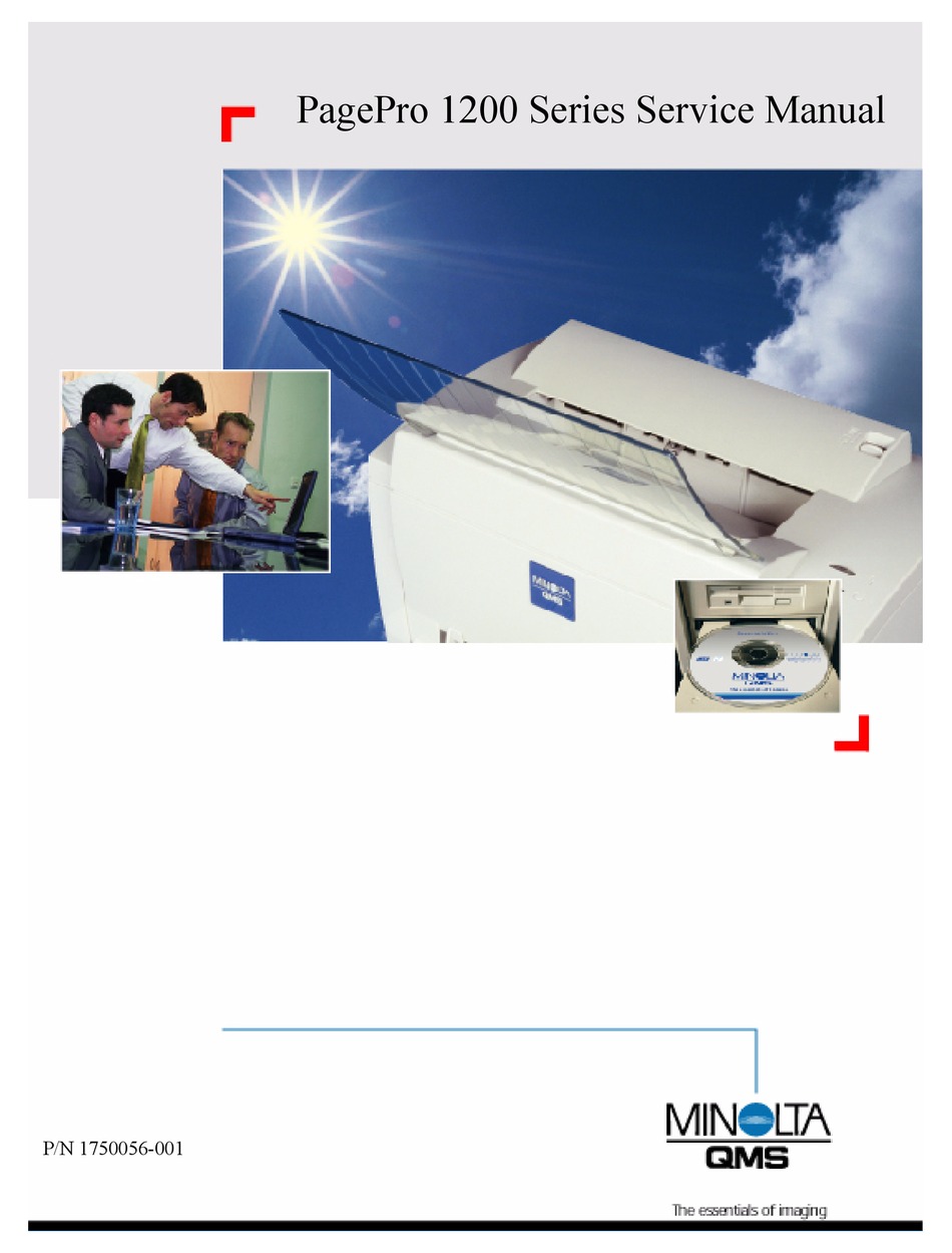 MINOLTA-QMS PAGEPRO 1200 SERIES SERVICE MANUAL Pdf Download | ManualsLib