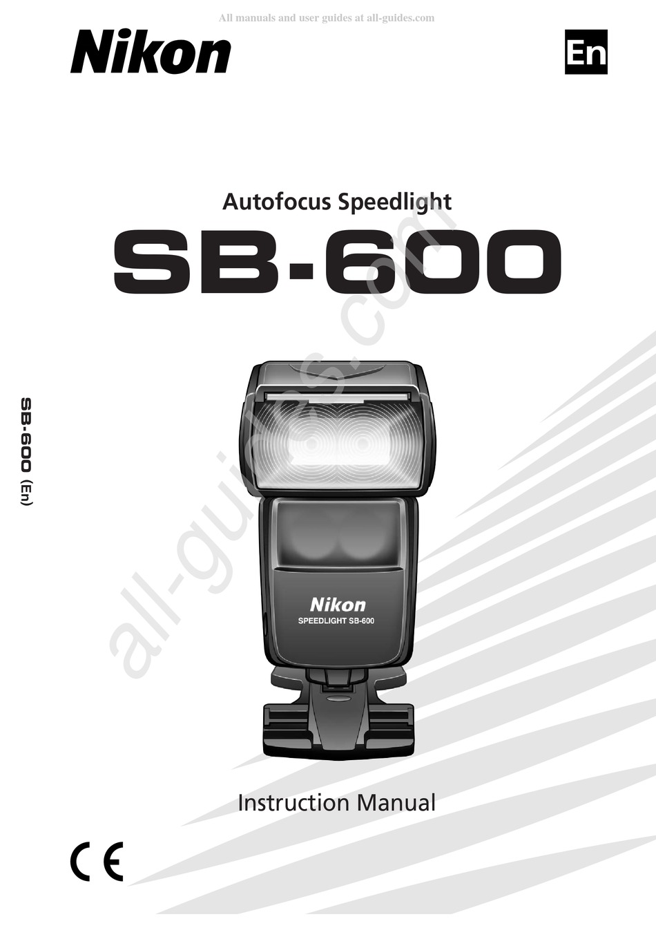 NIKON SB600 INSTRUCTION MANUAL Pdf Download ManualsLib