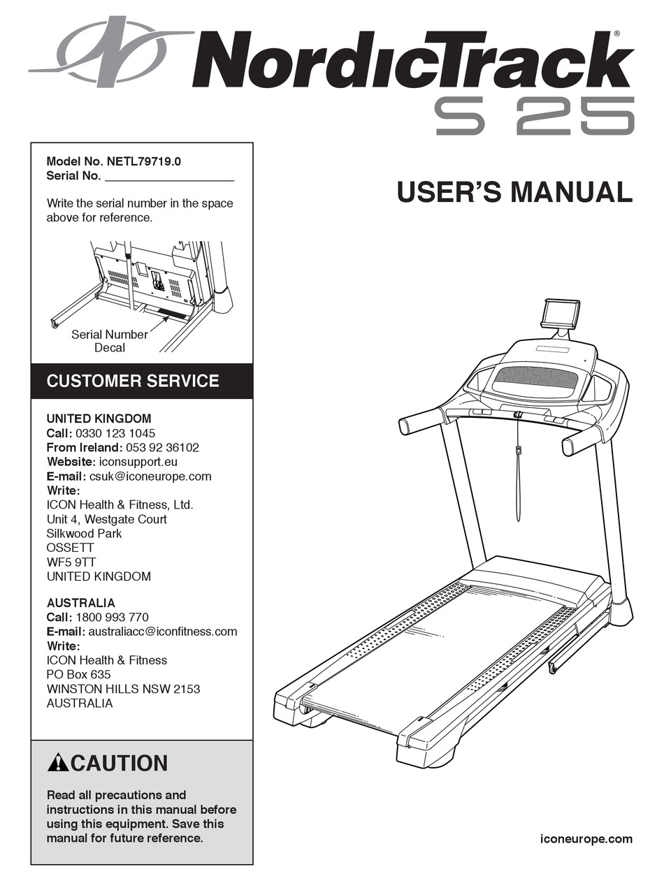 Nordic discount s25 treadmill