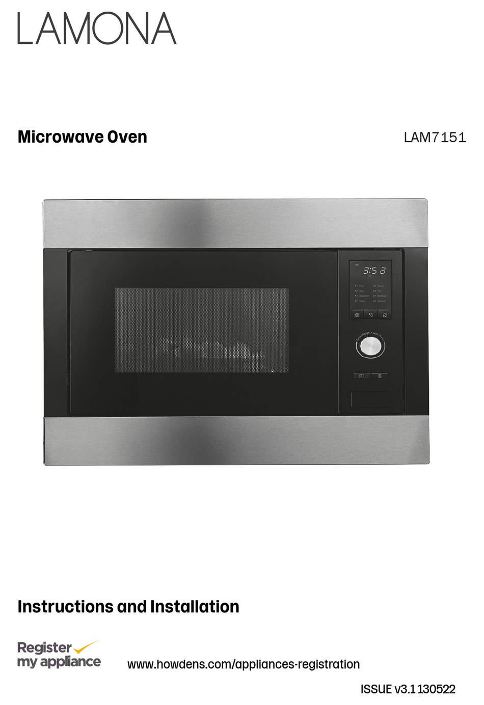 LAMONA LAM7151 INSTRUCTIONS AND INSTALLATION Pdf Download ManualsLib