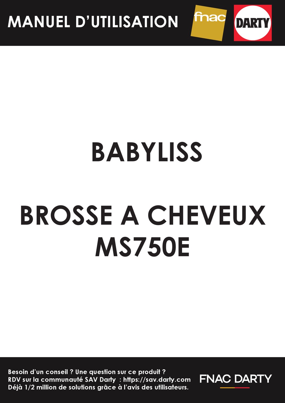 BABYLISS MS750E MANUAL Pdf Download | ManualsLib