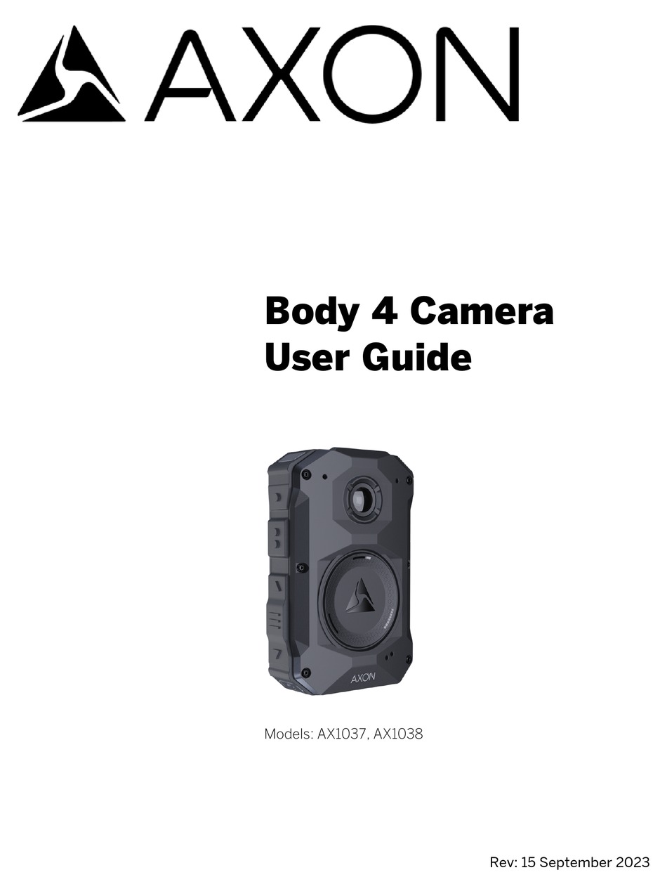 AXON BODY 4 USER MANUAL Pdf Download ManualsLib