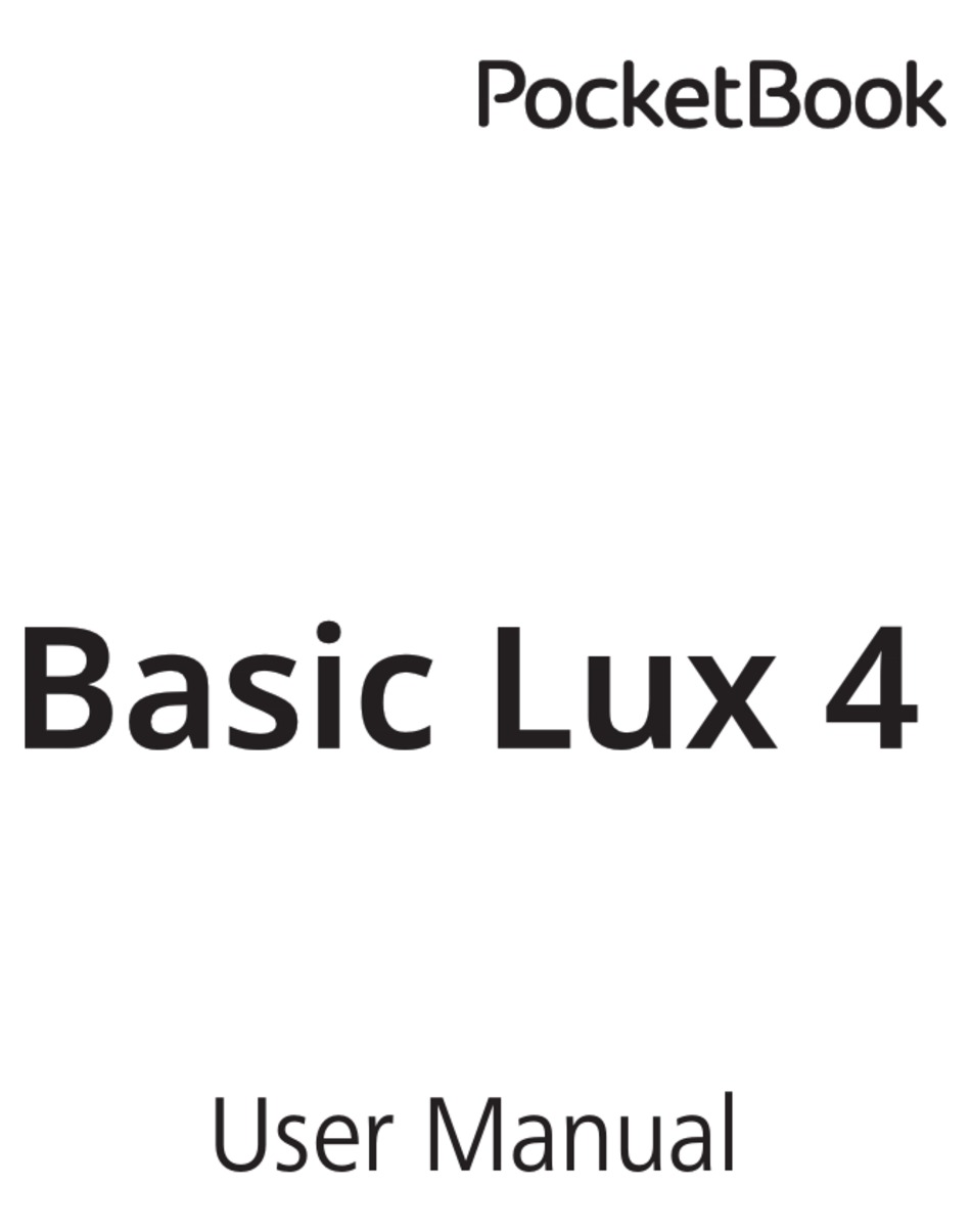 pocketbook-basic-lux-4-user-manual-pdf-download-manualslib