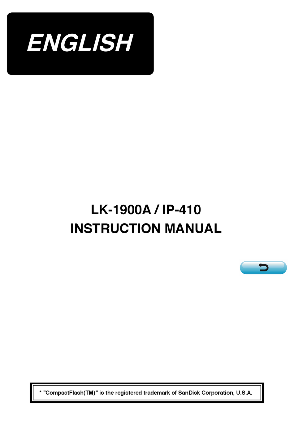 JUKI LK1901A INSTRUCTION MANUAL Pdf Download ManualsLib